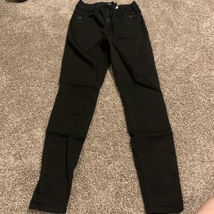 black jeans